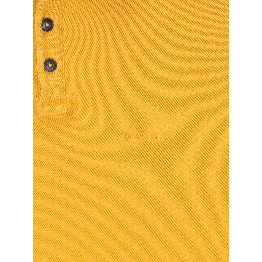 Patagonia Organic Cotton‎ Men XL Yellow Short Sleeve Polo Shirt Preppy Casual